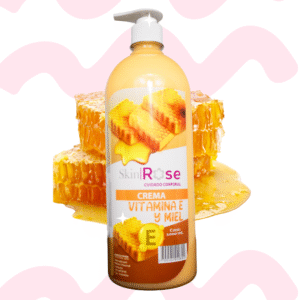 Crema Corporal Skinrose Vitamina E Miel - 1000ML
